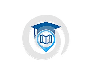 Book Education Icon Logo Design ELement