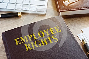 Book about employee rights.