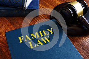 Book family law about divorce and separation
