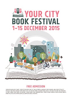 Book Festival poster concept