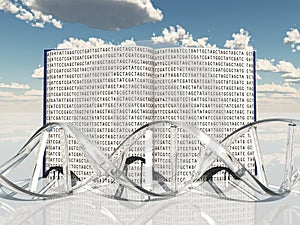 Book with Gentic Code