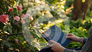 The Book in Hands.AI generated image