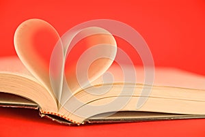 Book heart