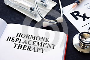 Book about Hormone Replacement Therapy.