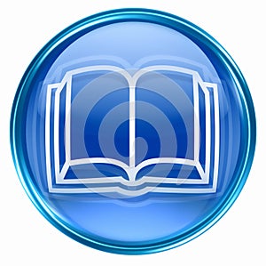 Kniha ikona modrý 
