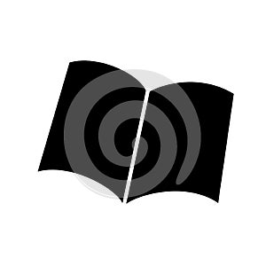 Book icon on white background - vector iconic design