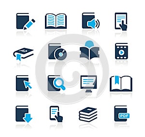 Book Icons // Azure Series