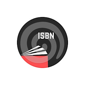 Book with isbn in circle