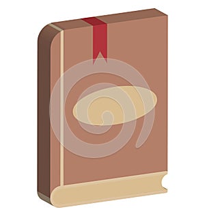 Book Isolated Vector Icon Editable