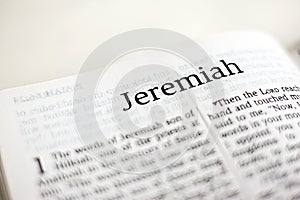Book of Jeremiah photo