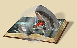 Book of Jonah. Bible stories. photo