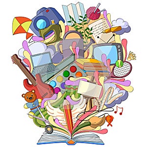 Book of Knowledge for Art and Craft Hobby