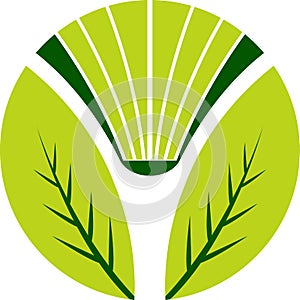 Book leaf logo