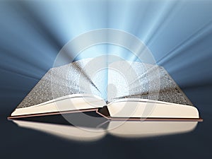 Book with light