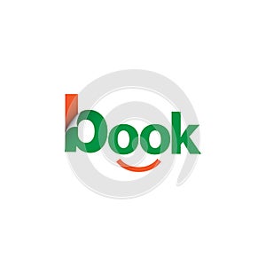 Book Logo Vector Template Design Illustration