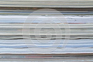 Book and magazine background