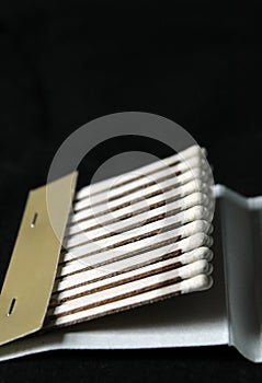 Book of Matches on Black