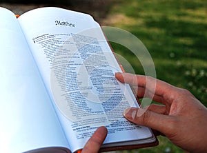 Book of Matthew - reading bible