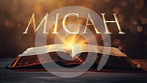 Book of Micah.