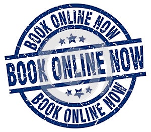 book online now stamp