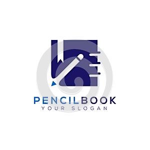 The Book Paper Pencil Logo