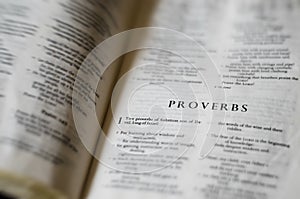 The Book of Proverbs photo