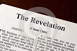 The Book of Revelation Title Page