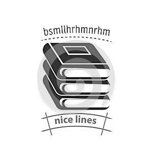 Book simple icon. book icon