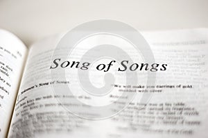 Book of Song of songs photo