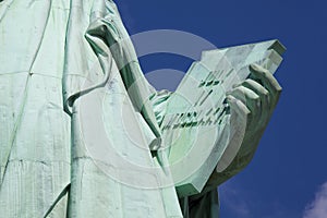 Book of the statue of Liberty