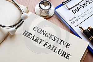 Congestive heart failure. photo