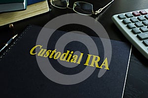 Book with title Custodial IRA.