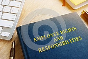 Book with title Employee rights and responsibilities.