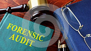 Book with title Forensic audit.