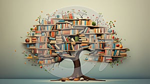 book tree, tree of knowledge