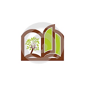 Book tree logo