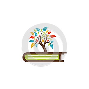 Book tree logo