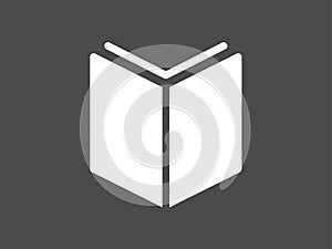 Book vector icon sign symbol