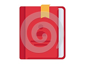 Book vector icon sign symbol