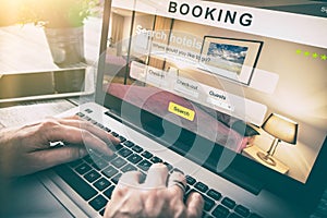 Booking hotel travel traveler search business reservation