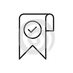 Bookmark Confirm Icon