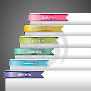 Bookmark Labels Ribbon