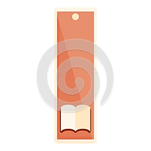 Bookmark for the tutorial icon, cartoon style