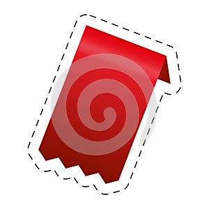 bookmarks ribbon element image