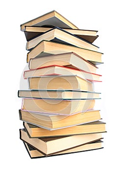 The Books built in pile.