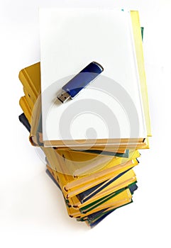 Books and flash memory