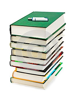 Books and flash memory