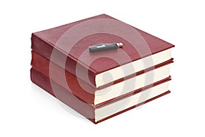 Books and flash memory