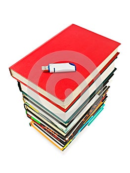Books and flash memory
