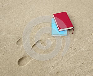 Books and footprints